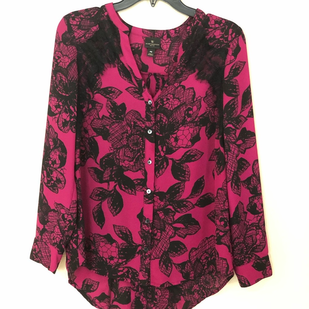 Long sleeve blouse